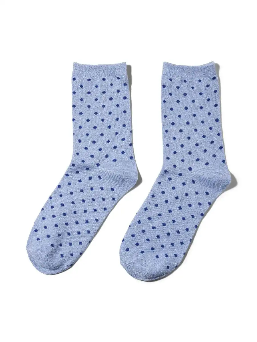 Pieces dames sokken 1-pack - Dots - Vrolijke en leuke dames sokken met stippel print