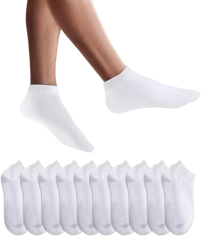 Primair 10-paar Sneakersokken - Enkelsokken - Dames & heren Primair 10-paar Sneakersokken - Enkelsokken - Dames & heren