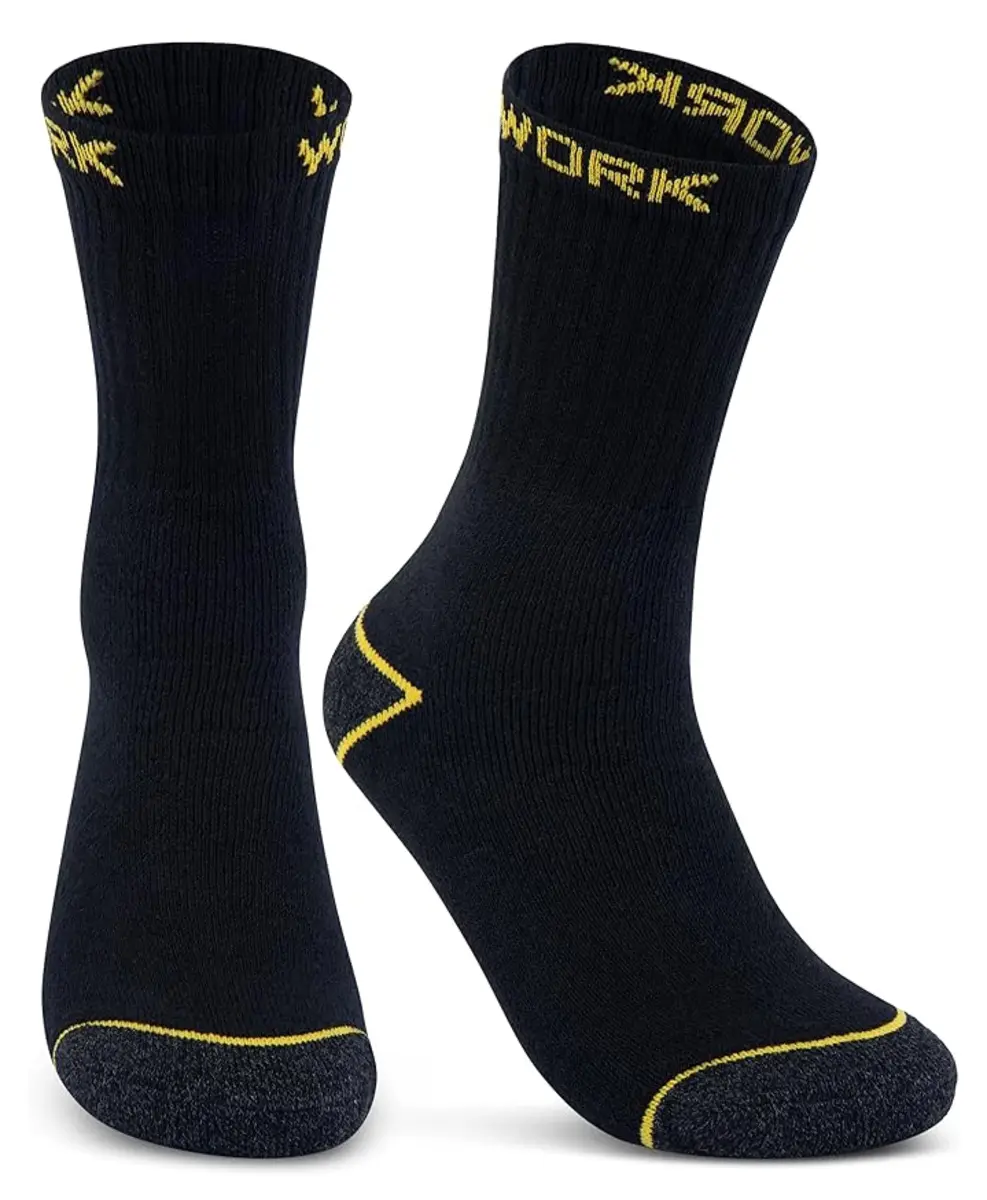 Primair 6-paar Werksokken heren - Worker - Goedkope katoenen werksokken met badstof zool - Multipack stevige sokken Primair 6-paar Werksokken heren - Worker - Goedkope katoenen werksokken met badstof zool - Multipack stevige sokken