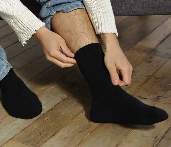 Primair 5-paar heren sokken - Katoen - Uni - Goedkope multipack katoenen heren sokken