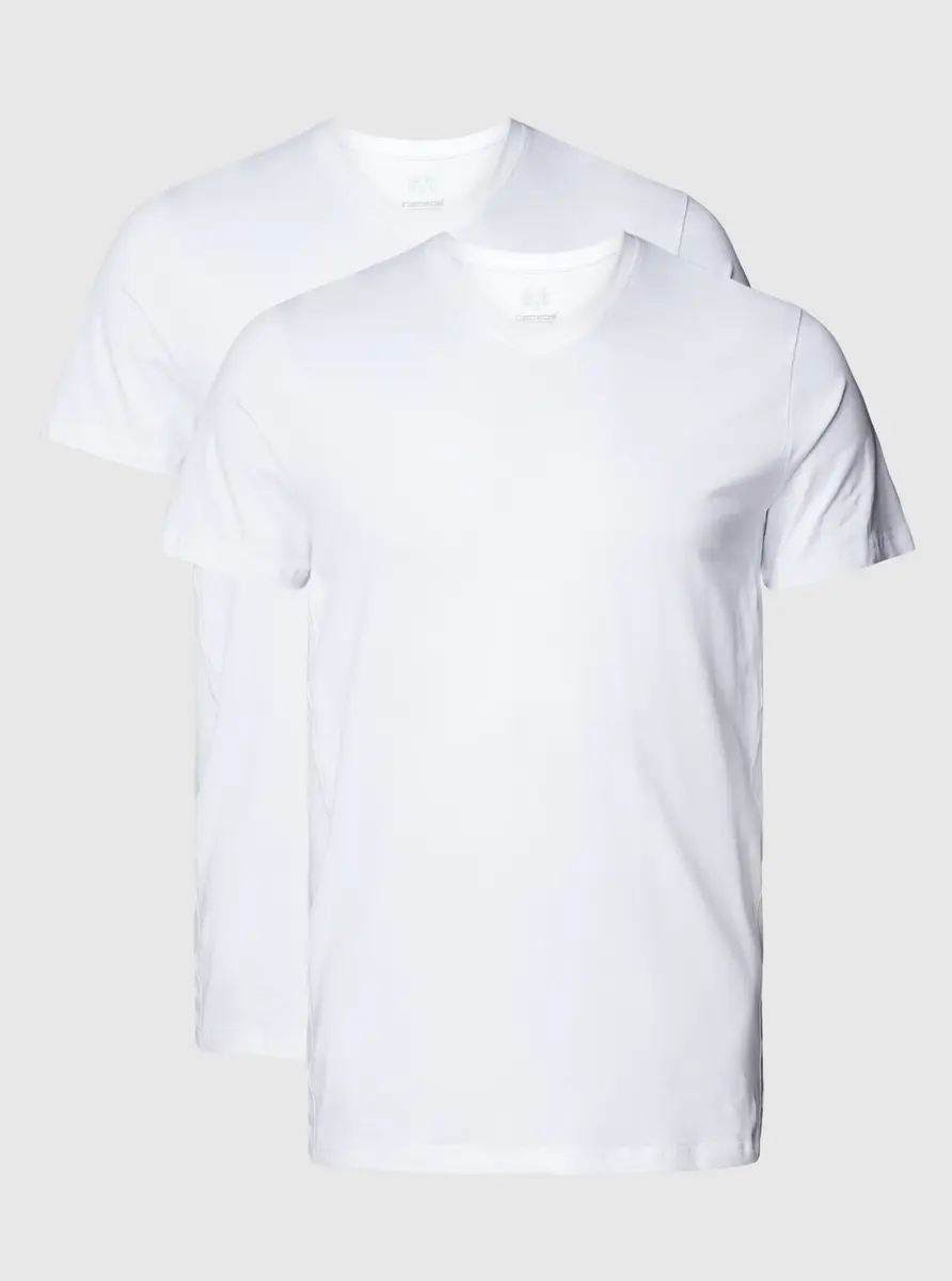 Ceceba 2-pak heren Ondershirts - Grote maten T-shirts - Konvex - Voor een dikke buik