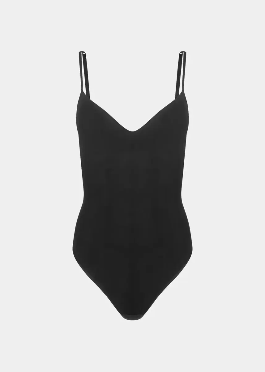 Magic corrigerende string Body - Body Soft - Buik corrigerende string body met spaghetti bandjes - Naadloos