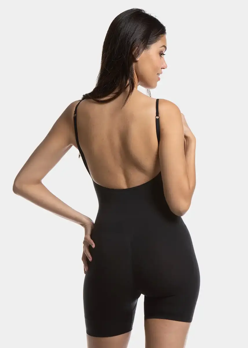 Magic corrigerende bodysuit lage rug - Low back soft bodysuit - Shapewear body met spaghetti bandjes