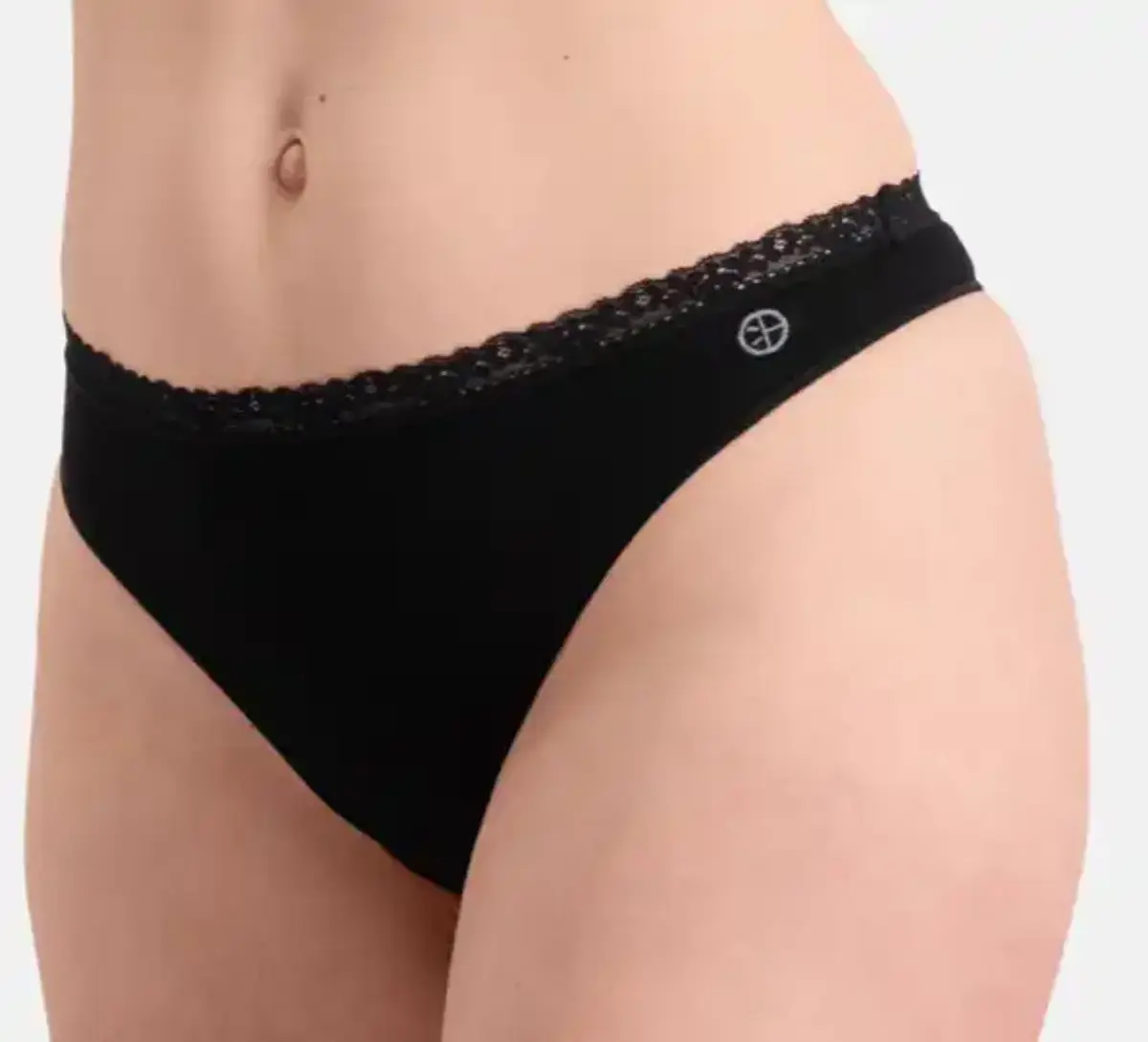 Bamboo Basics 3-pak strings dames - Amber - Comfortabele kanten bamboe strings