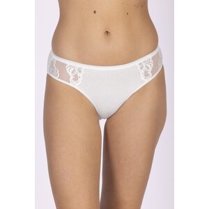 Nina von C dames mini slip kant - Elastisch katoenen lage dames onderbroeken Nina von C dames mini slip kant - Elastisch katoenen lage dames onderbroeken