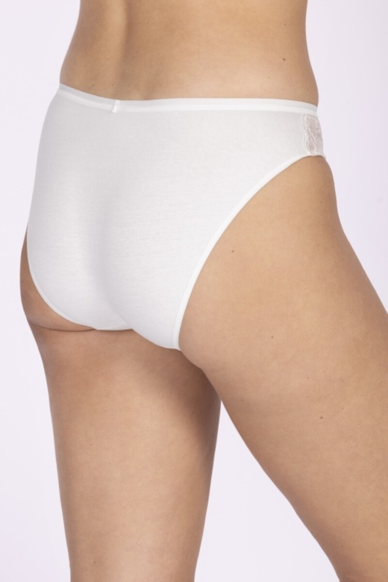 Nina von C dames mini slip kant - Elastisch katoenen lage dames onderbroeken