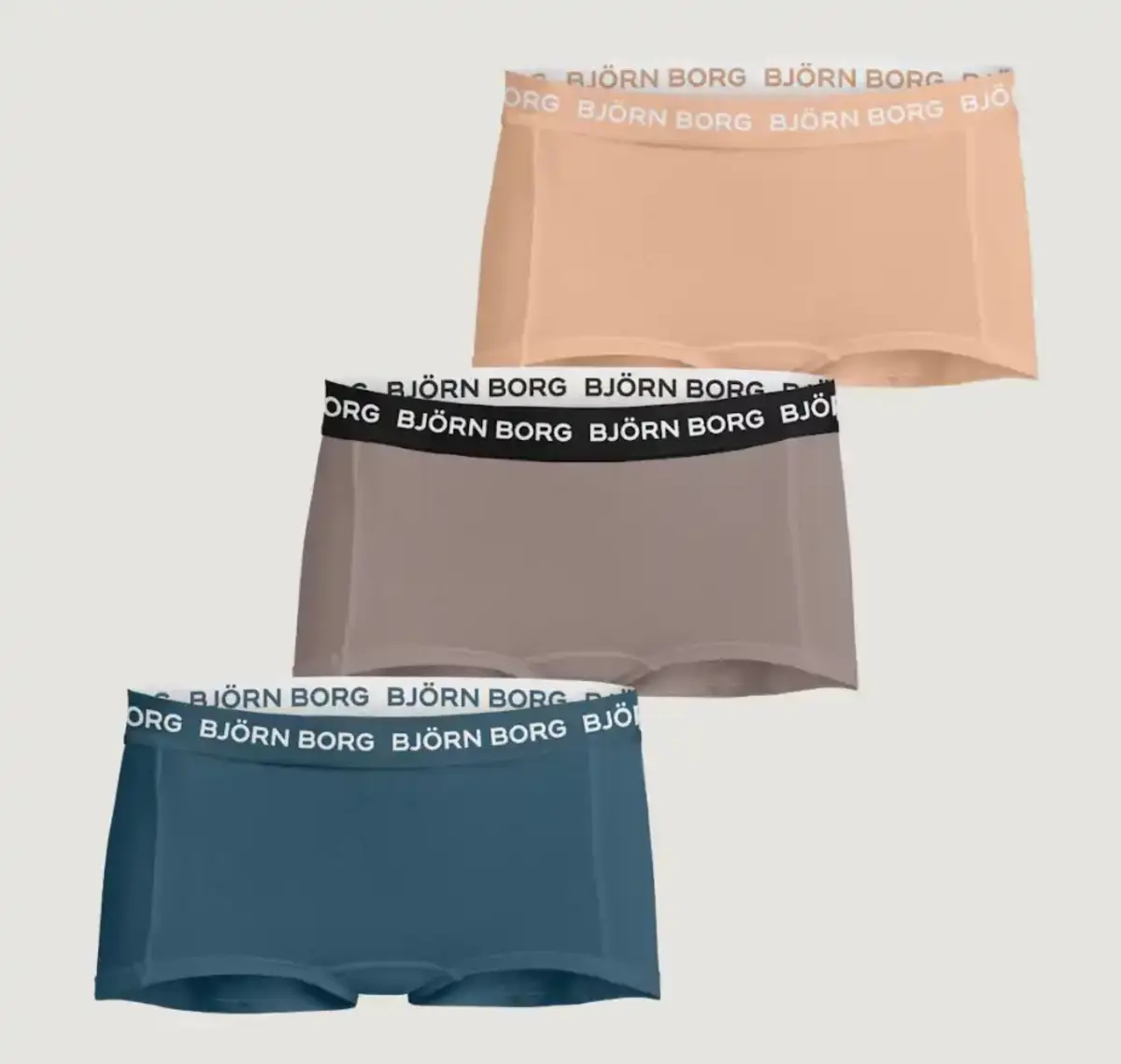 Bjorn Borg 3-Pack meisjes boxershort - minishorts