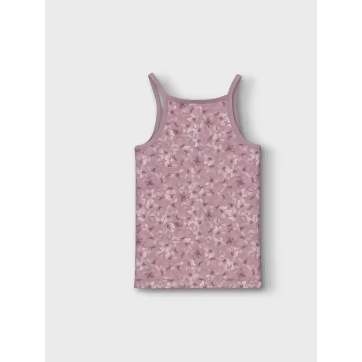 Name it 2-pak meisjes hemdjes - Mauve Flower - Paars meisjes onderhemd - Singlet Name it 2-pak meisjes hemdjes - Mauve Flower - Paars meisjes onderhemd - Singlet