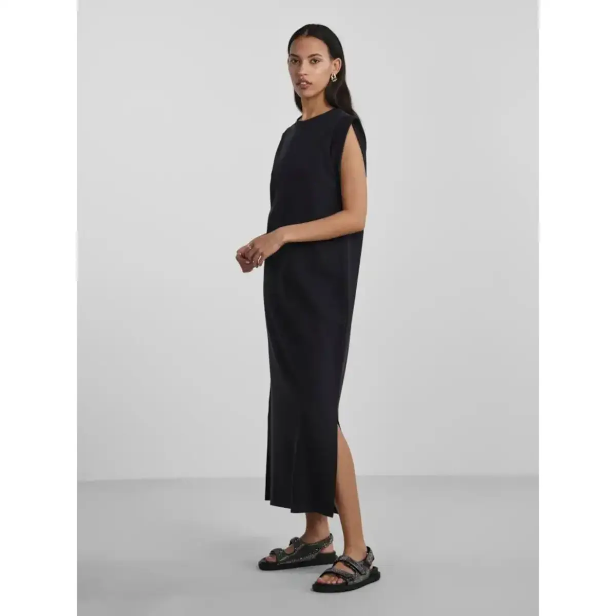 Pieces PCCHILLI Summer Sweat Dress - Loungewear Dress - Lang katoenen dames nachthemd Pieces PCCHILLI Summer Sweat Dress - Loungewear Dress - Lang katoenen dames nachthemd