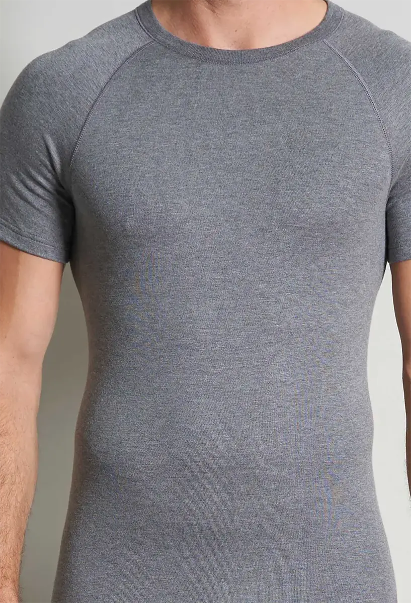 Ceceba heren thermo shirt Korte mouw - Thermo sport ondergoed mannen - Viscose