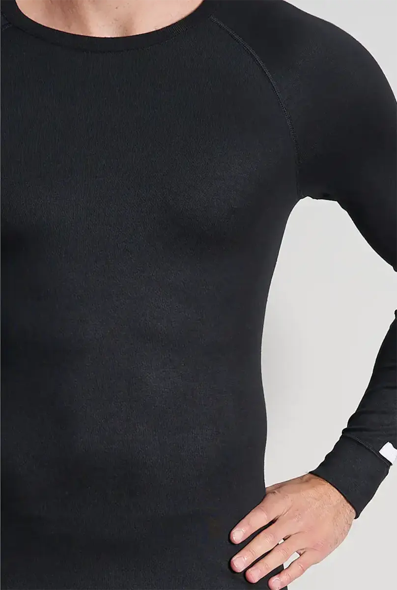 Ceceba heren thermo shirt Lange mouw - Thermisch ondergoed heren - Warm ondershirt met ronde hals - Viscose Ceceba heren thermo shirt Lange mouw - Thermisch ondergoed heren - Warm ondershirt met ronde hals - Viscose