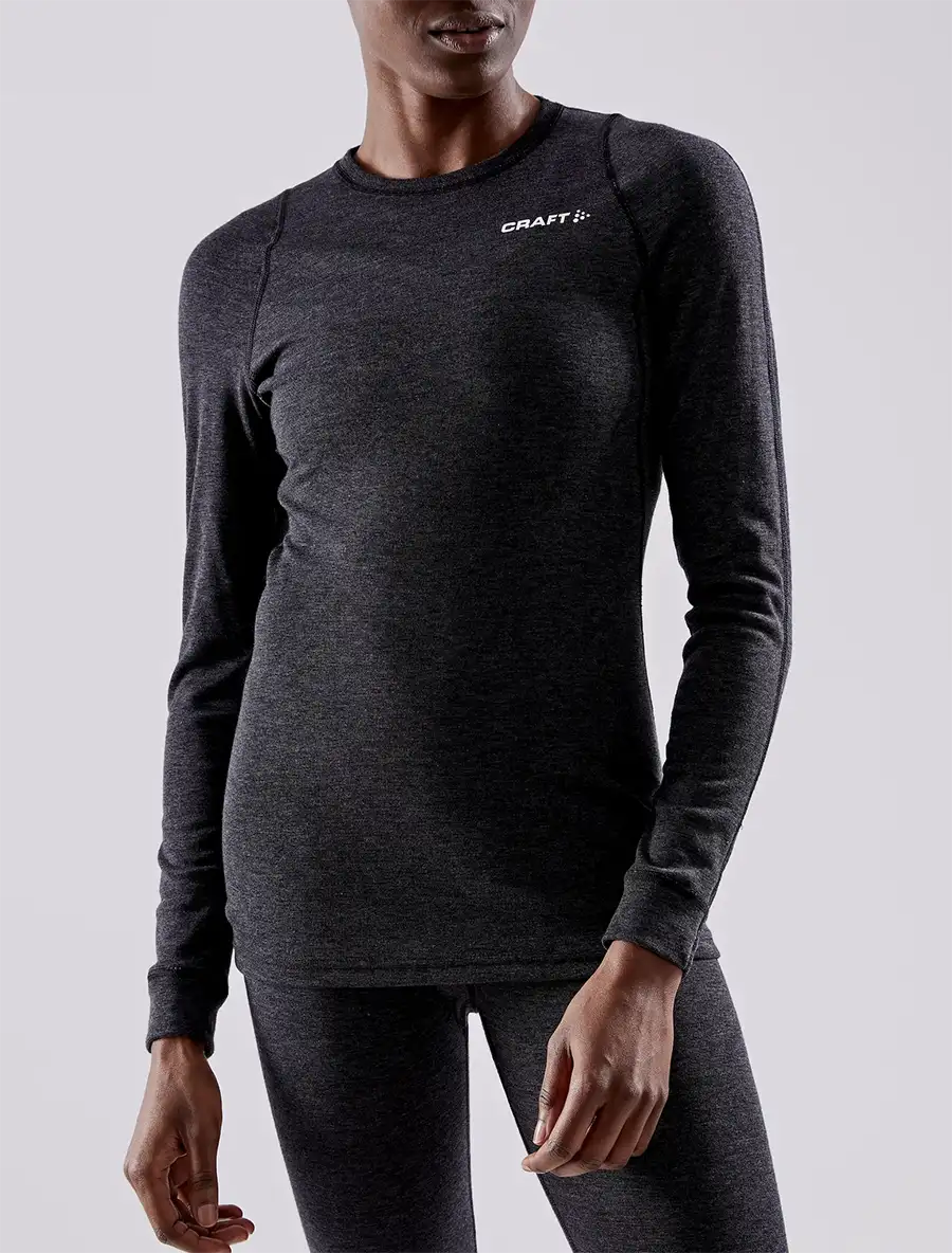 Craft Extra warm Merino wollen Thermoshirt dames - Lange Mouw