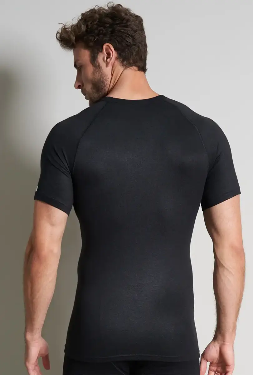 Ceceba heren thermo shirt Korte mouw - Thermo sport ondergoed mannen - Viscose