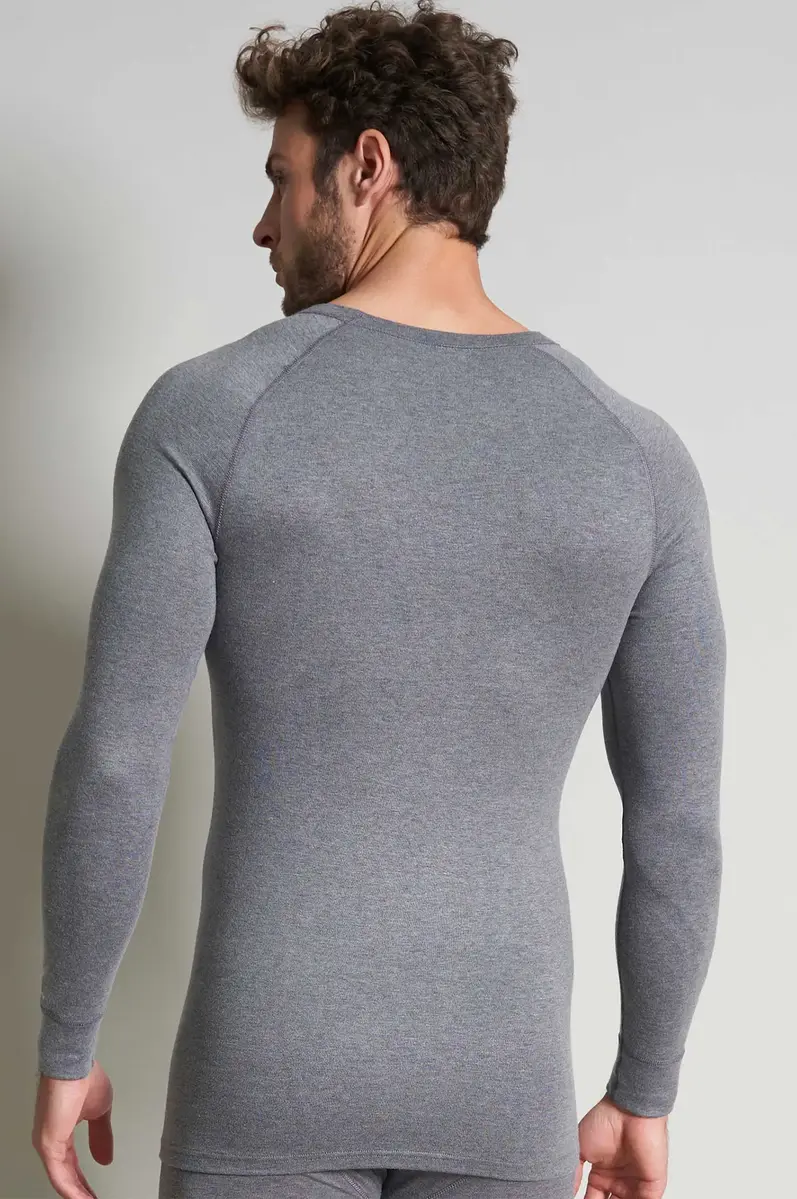 Ceceba heren thermo shirt Lange mouw - Thermisch ondergoed heren - Warm ondershirt met ronde hals - Viscose Ceceba heren thermo shirt Lange mouw - Thermisch ondergoed heren - Warm ondershirt met ronde hals - Viscose