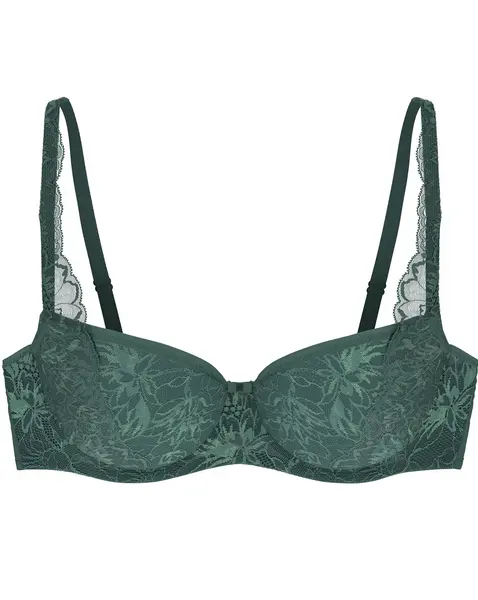 TRIUMPH BH Amourette Charm T WHP01 - Smoky green - Kanten beugel bh - Balconette bh TRIUMPH BH Amourette Charm T WHP01 - Smoky green - Kanten beugel bh - Balconette bh