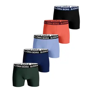 Bjorn Borg 5-Pack jongens boxershorts - Core - Multipack katoenen jongens onderbroeken Bjorn Borg 5-Pack jongens boxershorts - Core - Multipack katoenen jongens onderbroeken