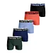 Bjorn Borg 5-Pack jongens boxershorts - Core - Multipack katoenen jongens onderbroeken - Oranje-Combi