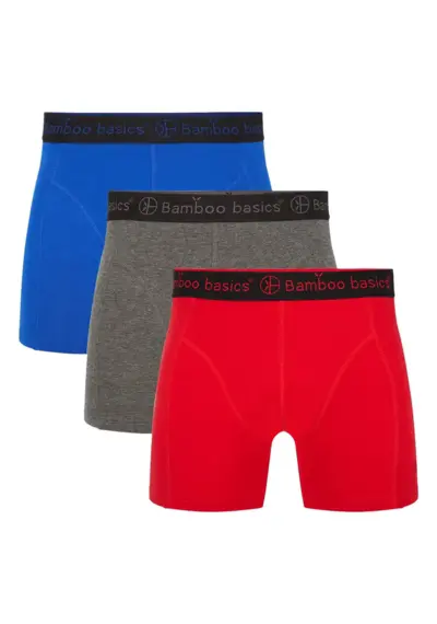 Bamboo Basics 3-pak heren boxershorts - Rico - Combi 012