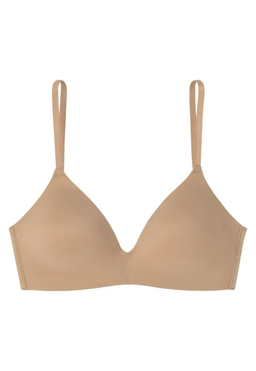 Schiesser BH met vulling zonder beugel - Invisible soft - Comfort invisible bh die niet doorschijnt - Huidskleur - Zwart Schiesser BH met vulling zonder beugel - Invisible soft - Comfort invisible bh die niet doorschijnt - Huidskleur - Zwart