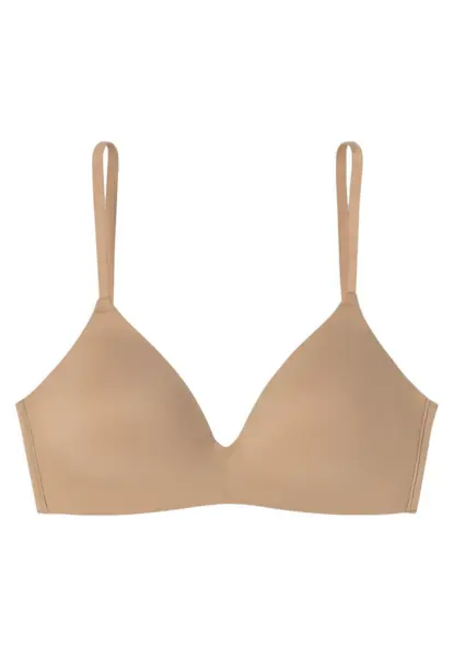 Schiesser BH met vulling zonder beugel - Invisible soft - Comfort invisible bh die niet doorschijnt - Huidskleur - Zwart Schiesser BH met vulling zonder beugel - Invisible soft - Comfort invisible bh die niet doorschijnt - Huidskleur - Zwart