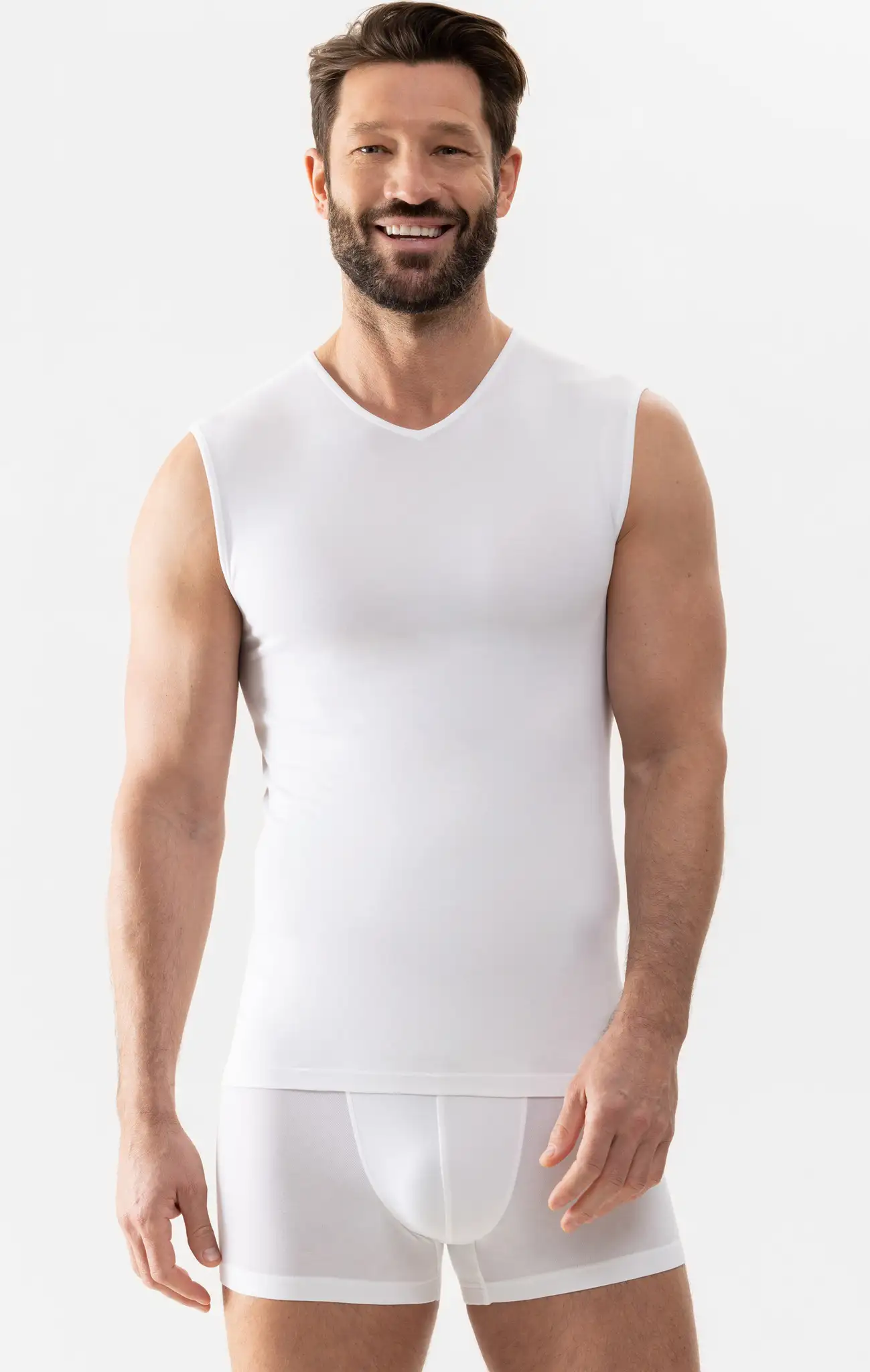 Mey heren Mouwloos shirt - Software - Muscle shirt - Ondershirt zonder mouwen - modal - V-hals