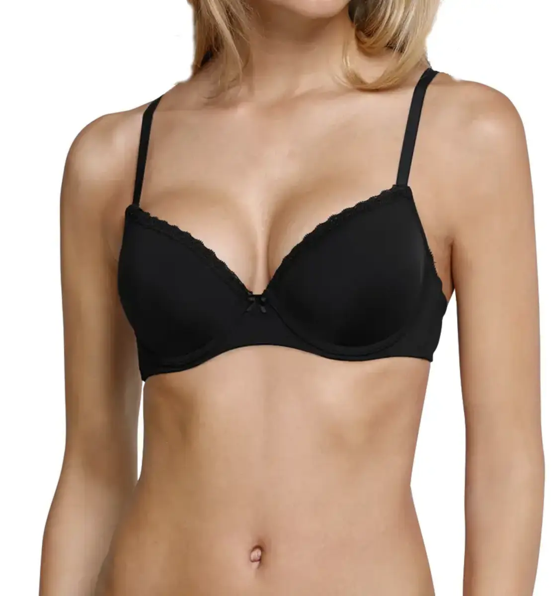 Schiesser Push Up - Beugel BH met kant