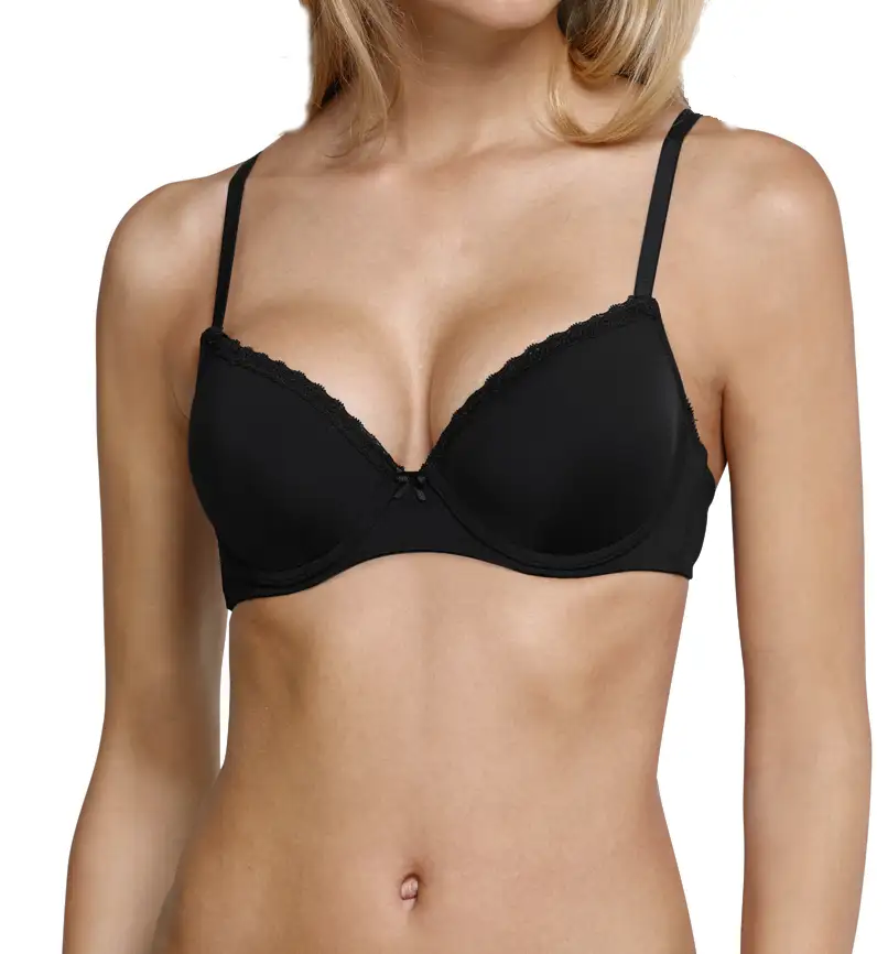 Schiesser Push Up - Beugel BH met kant