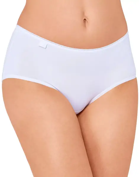 Sloggi dames 24/7 midi heup slip  - Natural katoen Sloggi dames 24/7 midi heup slip  - Natural katoen