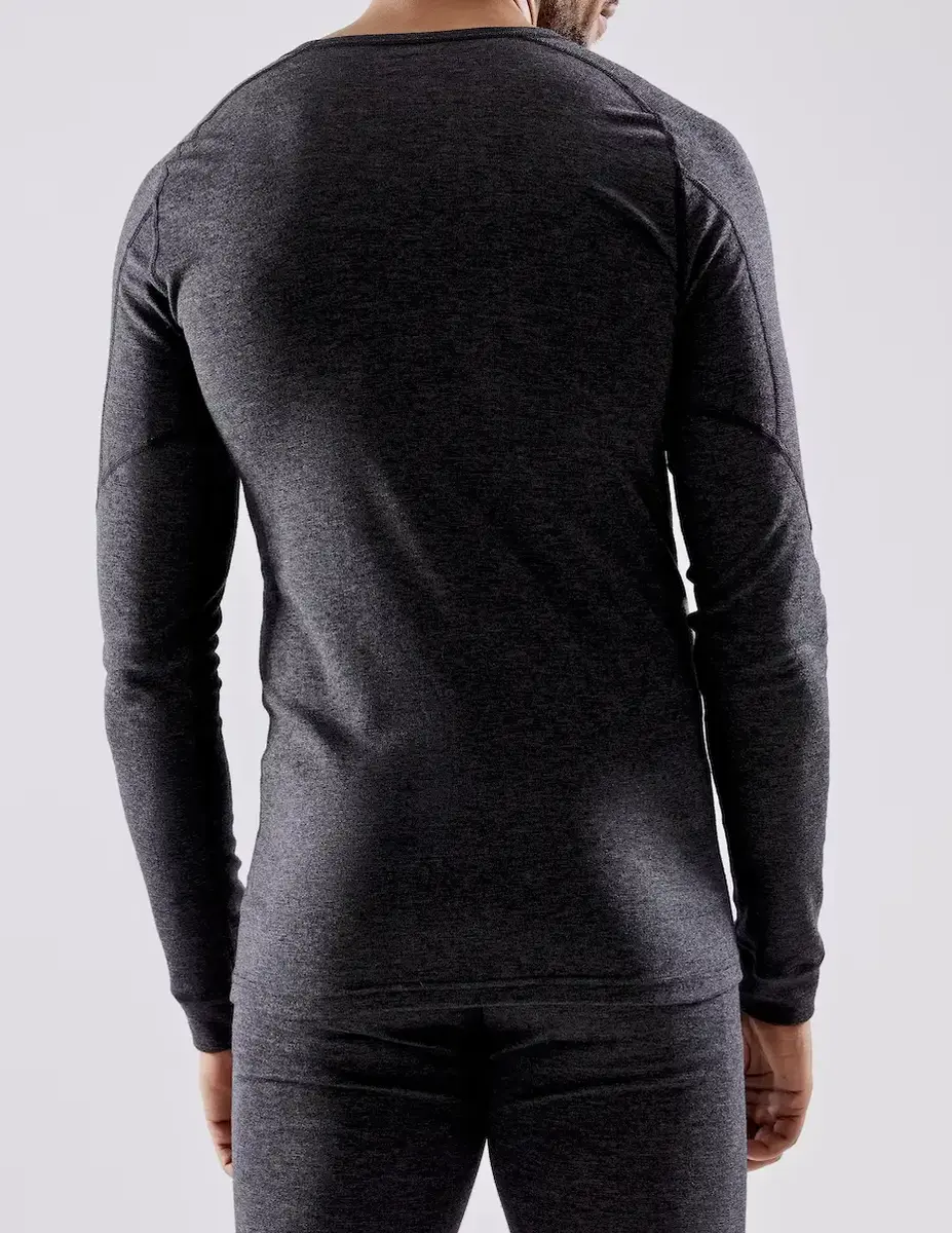Craft Core Merino Wol - Thermoshirt heren Lange mouw - Ronde hals - Warme baselayer trui Craft Core Merino Wol - Thermoshirt heren Lange mouw - Ronde hals - Warme baselayer trui