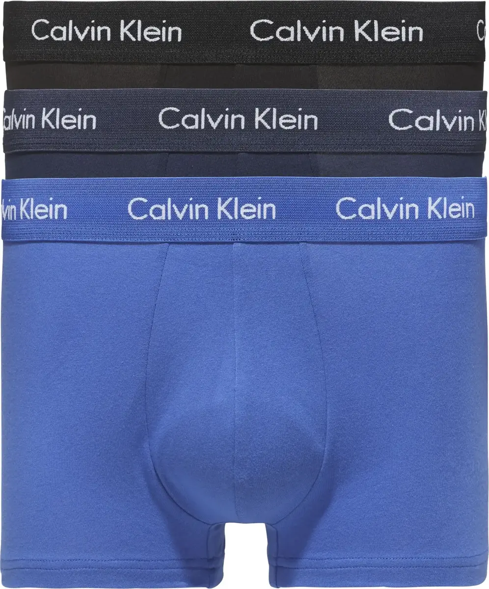 Calvin Klein 3-Pack Low Rise Trunks - lage Boxershorts heren - Mannen hipsters Calvin Klein 3-Pack Low Rise Trunks - lage Boxershorts heren - Mannen hipsters