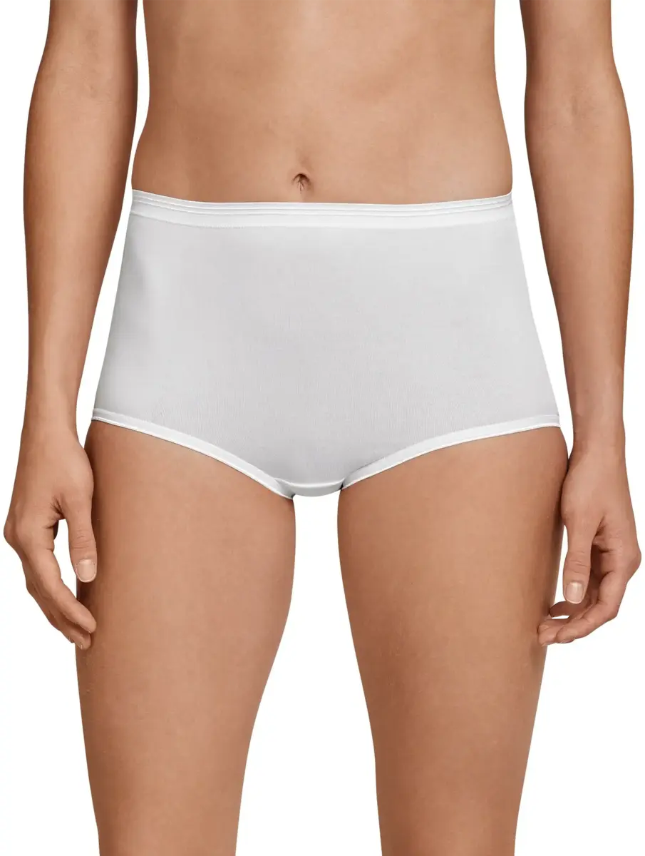 Schiesser dames luxury maxi slip - Elastisch katoenen taille slip