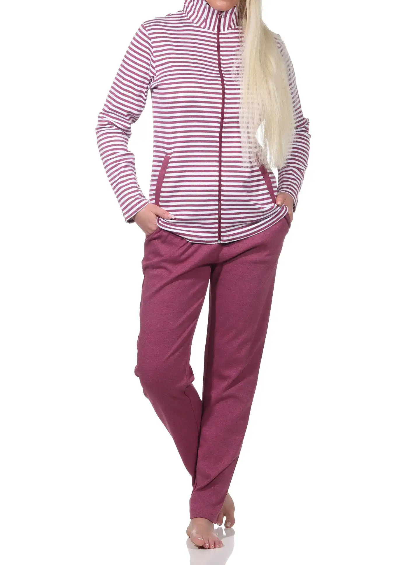 Norman badstof huispak dames - Creative - Warm winter huispak vrouwen - 2-delig