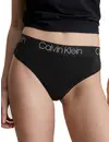 Calvin Klein Hoge taille string dames - High Waist Thong - Katoen Maat XS