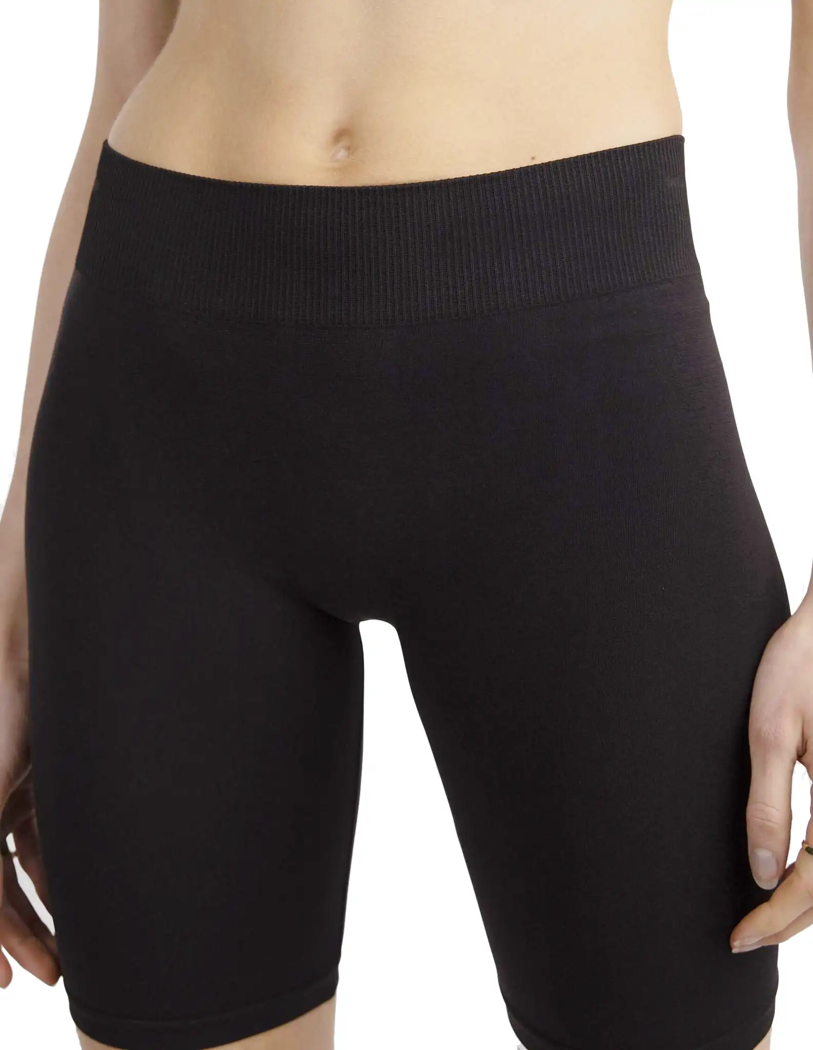 Pieces korte legging dames - Biker Short - London - Broekje voor onder jurk - Microfiber boxershort lange pijpjes - Tegen schurende benen