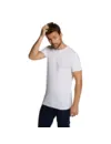 Bamboo Basics 2-pak t-shirt ronde hals - Ruben - Bamboe heren ondershirt korte mouw - Wit - Zwart - Donkerblauw - Huidskleur - Witte t shirts hren