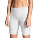 Fine Woman dames boxershort met lang pijpje - Katoenen slip met lange pijpjes - Wit