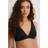Na-KD dames top - Soft micro top - Zwart Na-KD dames top - Soft micro top - Zwart