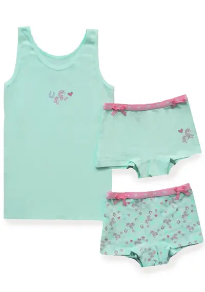 Funderwear meisjes setje - Horse Funderwear meisjes setje - Horse