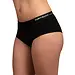 Apollo ondergoed bamboe 2-pack dames hipster - Duurzame Onderbroeken - Zwart