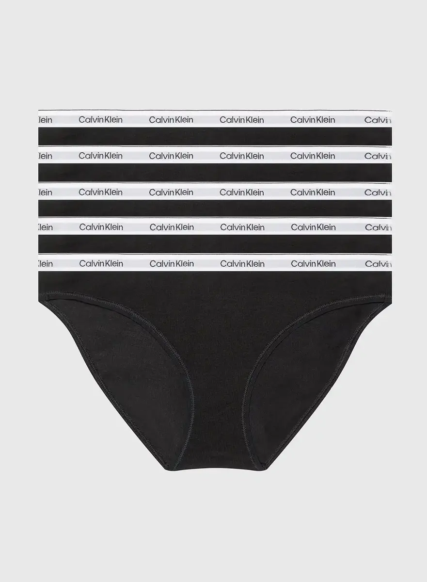 Calvin Klein 5-pack lage Slips dames - Low Rise - Katoenen dames mini slips - Dames onderbroeken