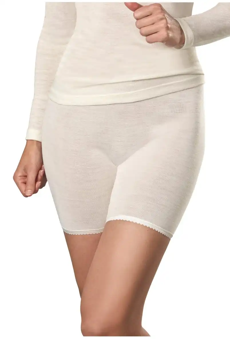 Conta wollen directoire met lang pijpje 1230 - Dames boxershort lange pijpjes - dames onderbroek