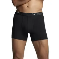Puma Sport Heren Boxershort 2-pak- Zwart - Katoen Puma Sport Heren Boxershort 2-pak- Zwart - Katoen