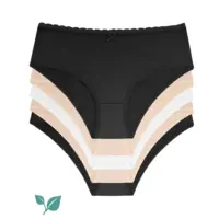 Dorina Dames slip 5-pack Basic Naomi - ondergoed dames Dorina Dames slip 5-pack Basic Naomi - ondergoed dames