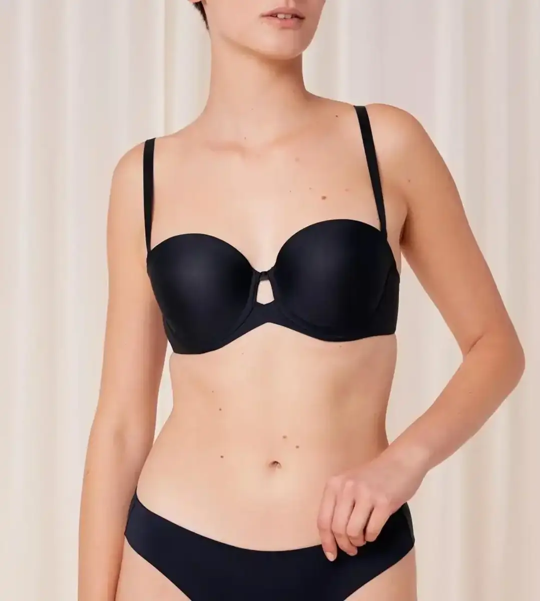 Triumph Beugel BH Strapless - Balconette bh - Pure Micro WDP - Bh met afneembare bandjes - Naadloze cups Triumph Beugel BH Strapless - Balconette bh - Pure Micro WDP - Bh met afneembare bandjes - Naadloze cups