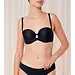 Triumph Beugel BH Strapless - Balconette bh - Pure Micro WDP - Bh met afneembare bandjes - Naadloze cups - Zwart