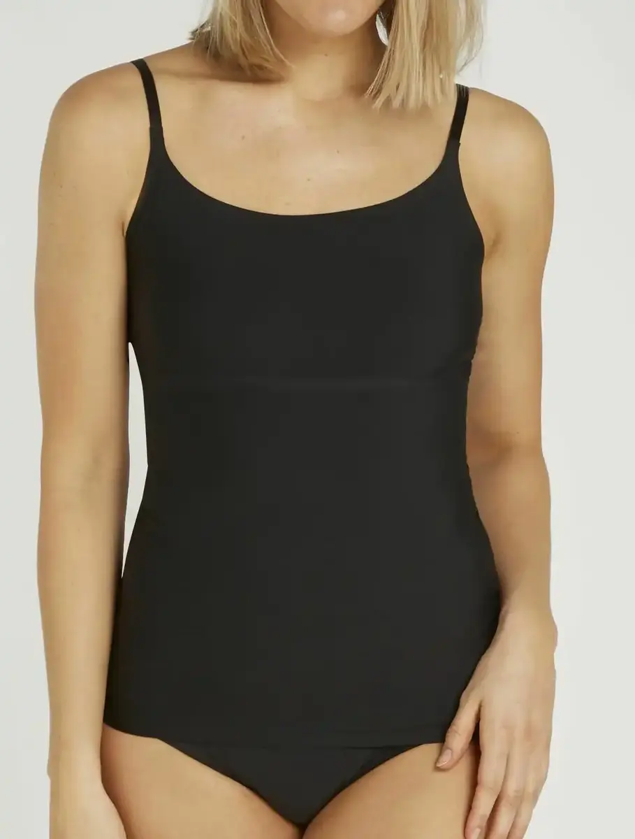 Ten Cate corrigerend hemd - Basics shapewear spaghetti top - Buik corrigerend katoenen onderhemd