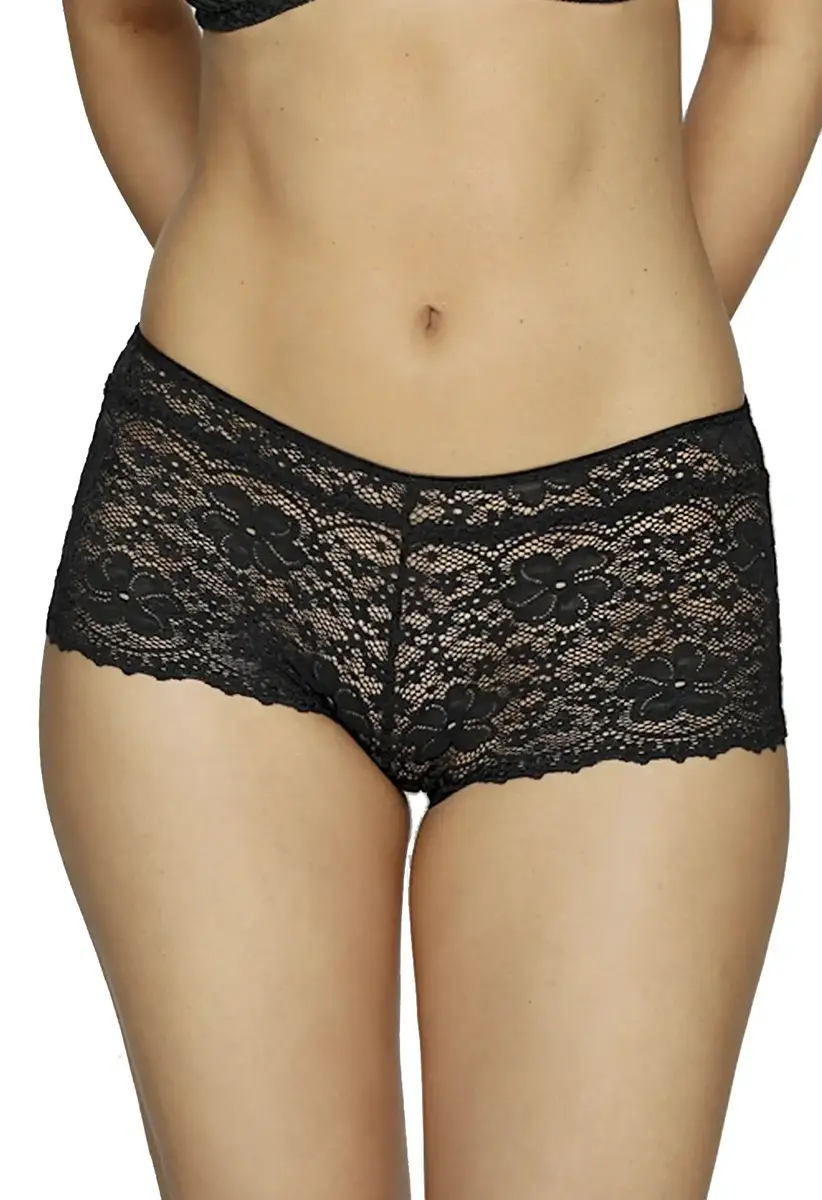 Nina von C kanten dames hipster - Millefleurs - Kanten dames ondergoed microfiber