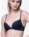 Dorina Push up / Plunge BH met beugel - Rosa - Kanten bh band - 3/4 cup - Decollete Bh