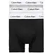 Calvin Klein 3-Pack Trunks heren - Boxershorts met korte pijpjes - Heren onderbroek - Wit/Zwart/Grijs