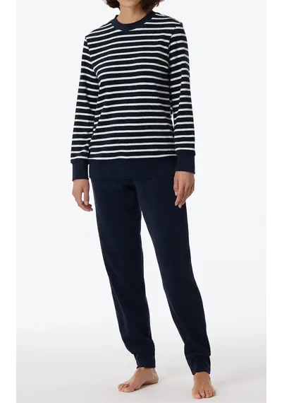 Schiesser dames pyjama badstof - Casual essentials Schiesser dames pyjama badstof - Casual essentials